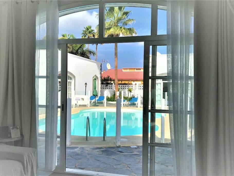 Lovely Villa - Pool Front, Private Roof Terrace, Wifi Fiber Optic Corralejo Kültér fotó